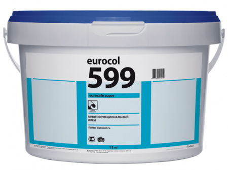 599 Eurosafe Super (Форбо 599) Многофункциональный клей. Банка / 10 кг.